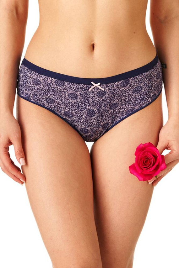 LPC 755 A'2 Figi damskie 2-pak Key granatowy czerwony