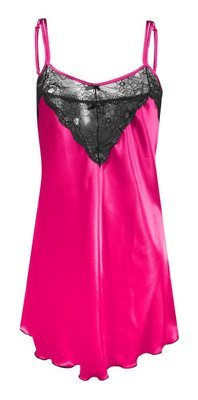 Carla Koszulka damska satynowa DKaren - pink