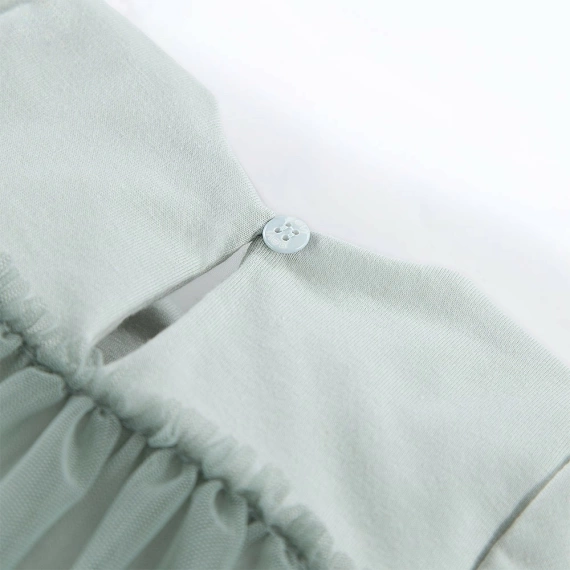 Ceremony Sukienka tiulowa z krótkim rękawem Eevi - zielony