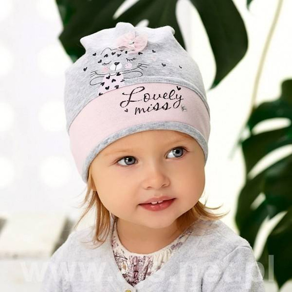 44-053 Czapka dziecięca AJS mix-kolor