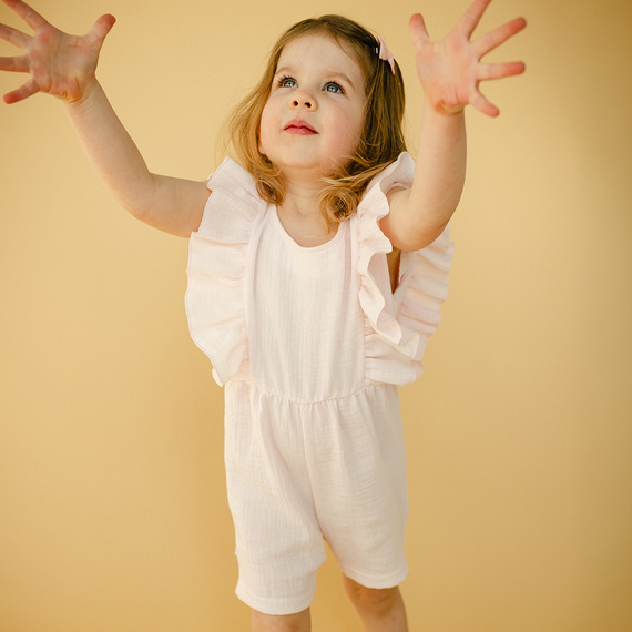 Meadow Rampers muślinowy Eevi - różowy