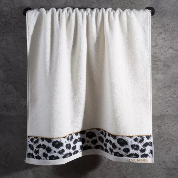 Eva 22 Ręcznik Eva Minge pantera Eurofirany kremowy