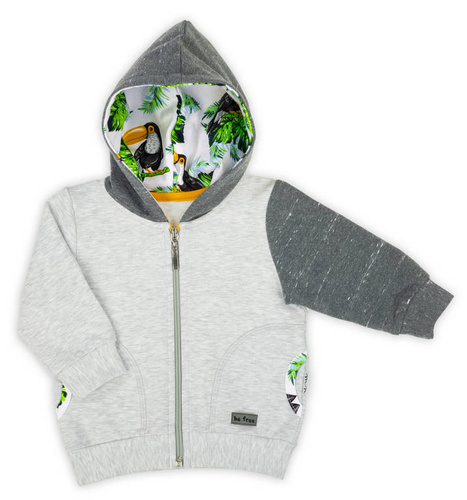 186275 Tukan Bluza dresowa z kapturem Nicol