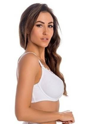 207 Eco Exclusive Biustonosz miękki Teyli - biały