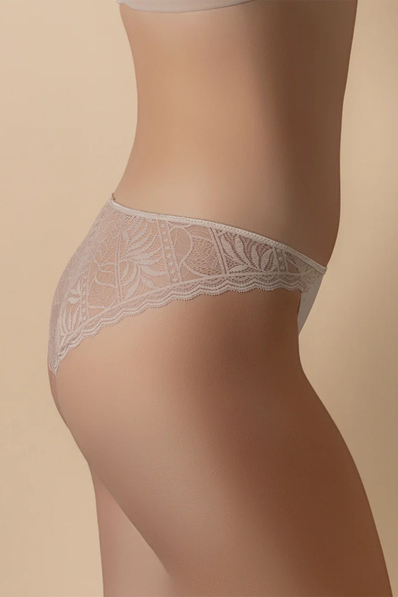 MARA 3139 Selene Koronkowe Figi Beżowe Bikini Niski Stan Eleganckie Damskie
