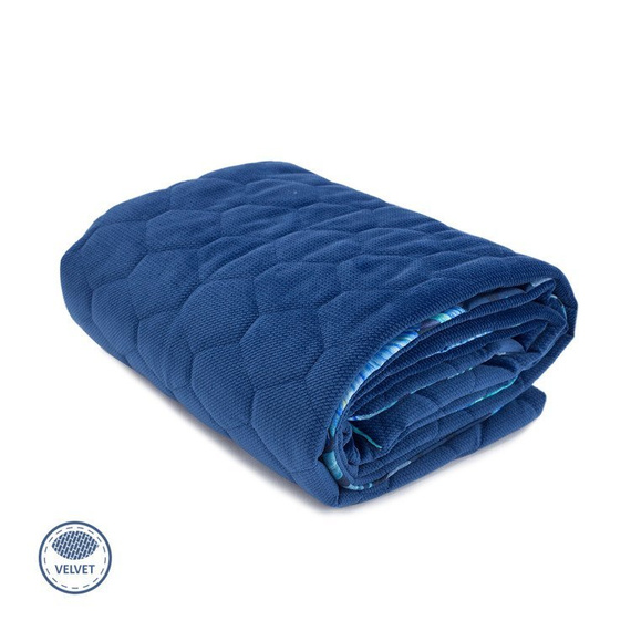 Kocyk Velvet Light Przedszkolaka/Średniaka MIkrokosmos Makaszka