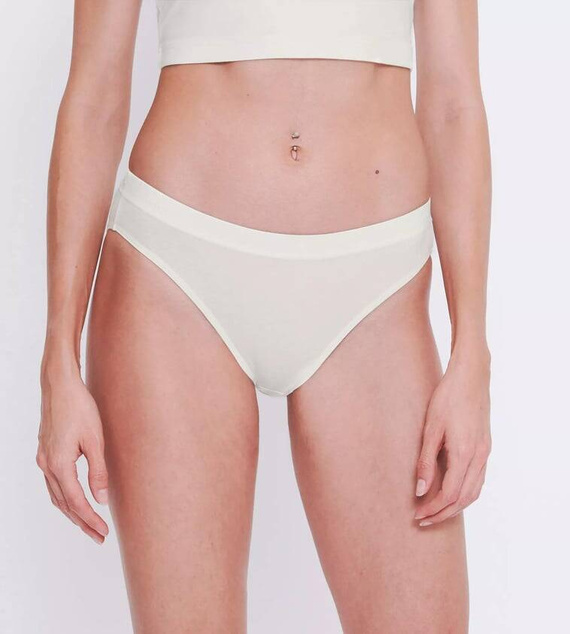 Casual High leg Figi Damskie 2-pak Sloggi GO - silk white