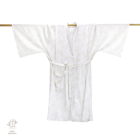 Lightness Kimono Szlafrok bambusowy Makaszka