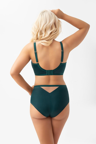 Gorsenia G034 Aisha Biustonosz Soft Side Support duży biust haft