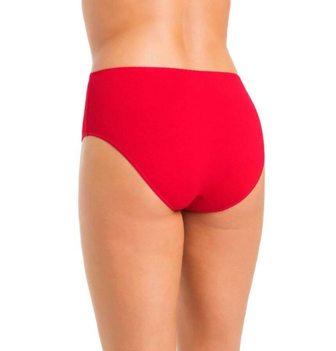 144 Violetta figi z koronką Teyli - czerwony