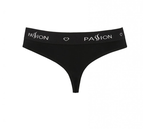 PS008 Stringi damskie Passion czarny