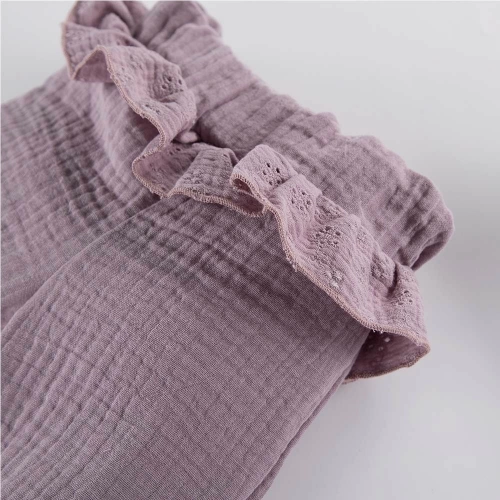 Botanic Spodnie muślinowe Eevi - wrzos