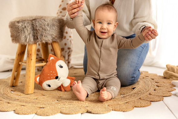 02234BSF "Natural Harmony" Pajac bez stópek Makoma fango