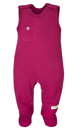 Śpiochy niemowlęce z kieszonką "Simply Comfy" Ewa Klucze - szary melanż