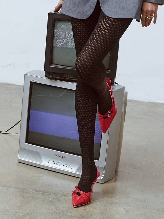 1215 Nadia Rajstopy Gabriella - nero