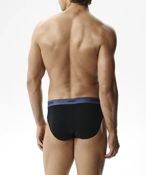 Slipy męskie Atlantic 6SMP-004 A6 multicolor– 6-pak, 95% bawełna, sportowy krój