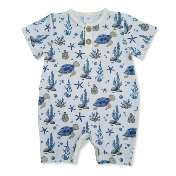 02255 "Water Land" pajac letni, rampers Makoma 