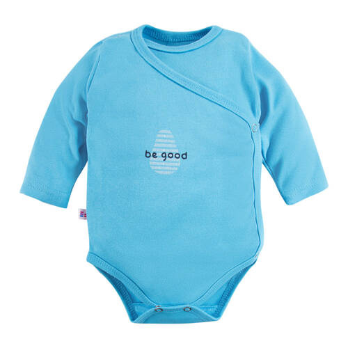 Animals Body rozpinane z długim rękawem Eevi - niebieskie