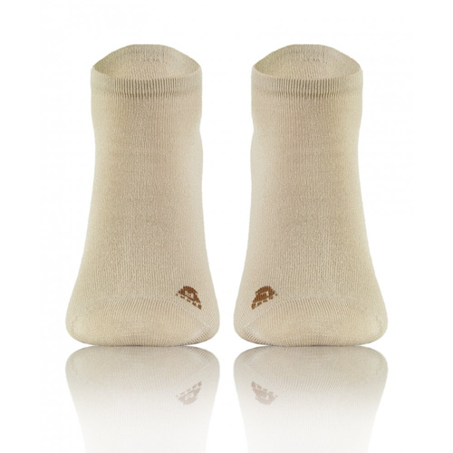 Eko Bamboo Skarpety stopki bambusowe Sesto Senso beżowy