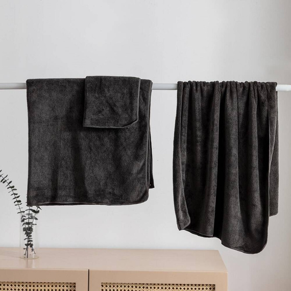 Active Ręcznik szybkoschnący z mikrofibry Spod Igły i Nitki musztardowy