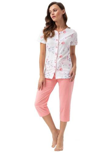 476 Piżama Damska LUNA różowy