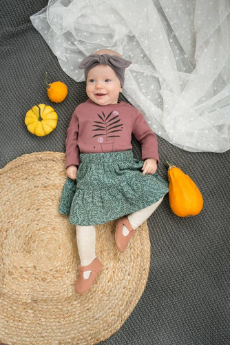 Tres Bien Spódniczka na gumce Pinokio - zielony