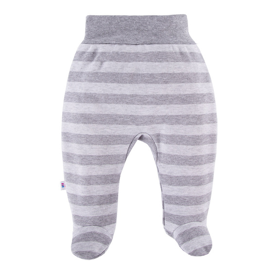 Ancymon Półśpiochy bawełniane 2-pak Eevi - szary/różowy