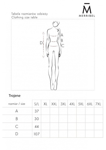 Frojene FZ1755 Sukienka z długim rękawem Merribel - camel
