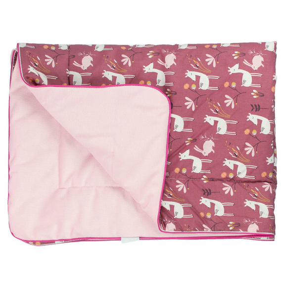 Papugi kocyk niemowlęcy Martex zielony