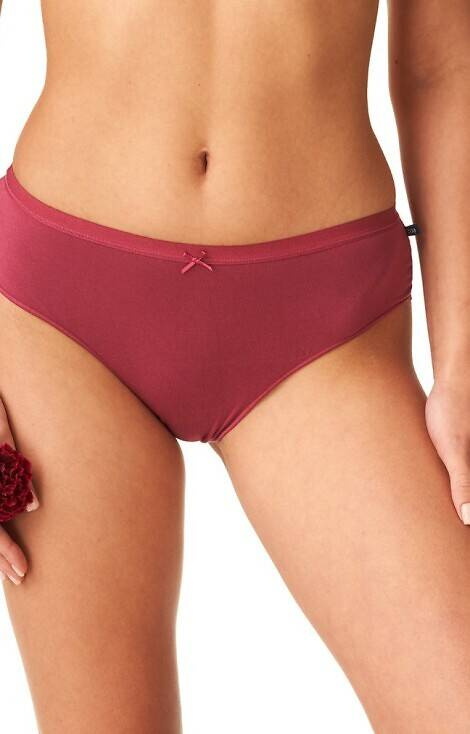 LPC 002 Bamboo Figi damskie Key - bordowe