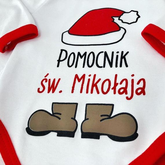 55121992 Body z długim rękawem "Pomocnik Św. Mikołaja" Oscar Kids