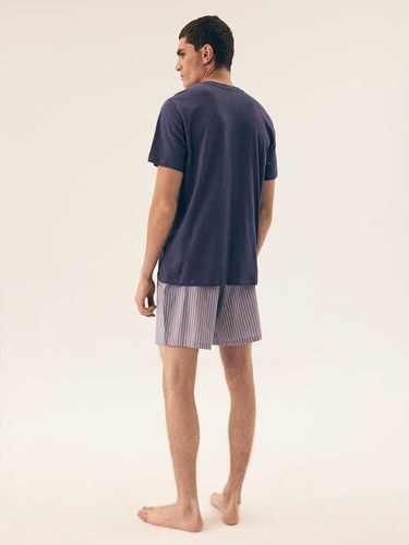 42789 Octave Piżama Męska Henderson - granatowy