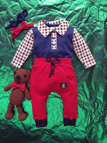 Zestaw spodnie i body Little Gentleman Marija