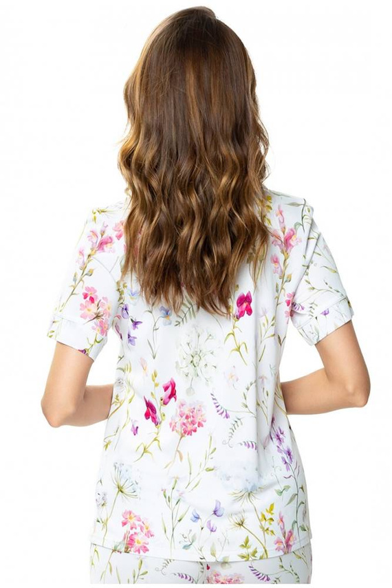 86534 Flores Bluzka piżamowa Mewa druk w kwiaty 