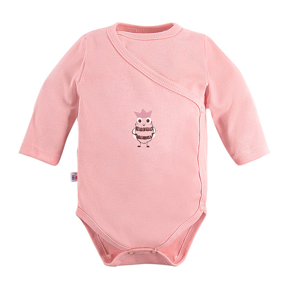 Animals Body rozpinane z długim rękawem Eevi - łososiowe