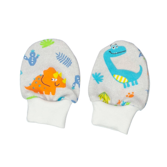 Kolorowe Dinusie łapki niedrapki rękawiczki Martex