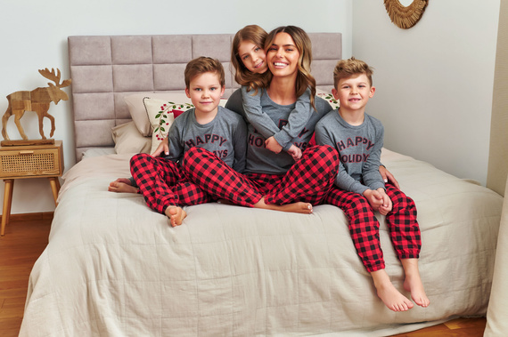 7345 Piżama dziecięca Dark Grey Doctor Nap – 100% bawełna