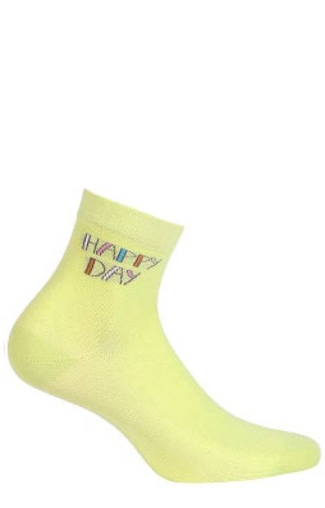 G44.59N Skarpety Damskie/ dziewczęce wzorowane Gatta 442 pistacjowy