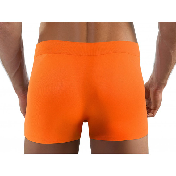BM07 Solar Bokserki męskie bezszwowe Sesto Senso - pomarańczowy 