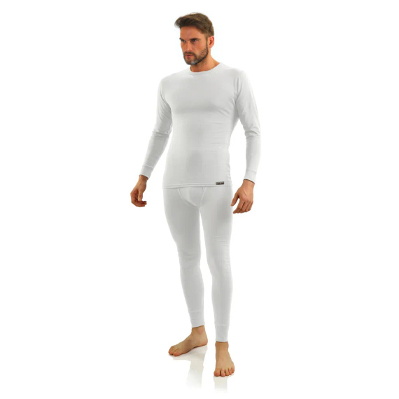 123 Koszulka z długim rękawem Sesto Senso- biały 