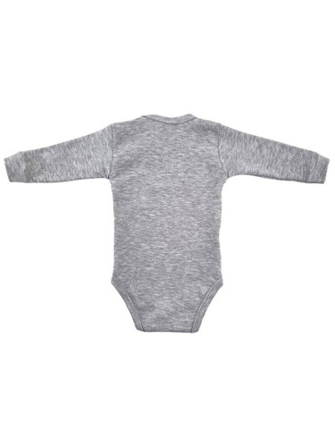 Body z długim rękawem "Music" Terjan - szary