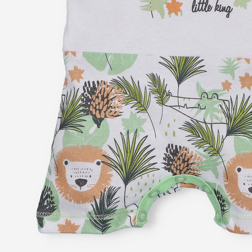 ABN-3787/LEW Lion Rampers bawełniany dla chłopca Nini
