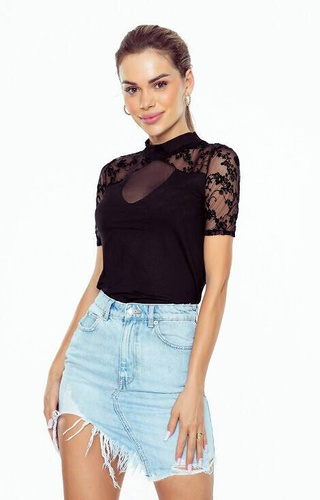 Rubina Bluzka damska Eldar - czarny