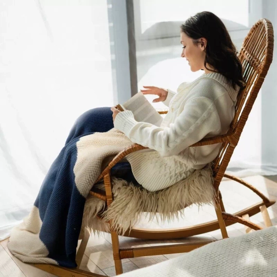 Pled 2 Koc narzuta Eurofirany beżowy