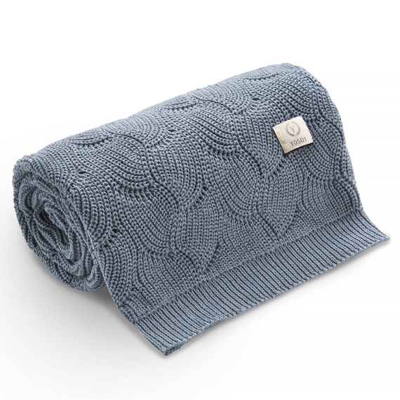 WAVES Kocyk eco cotton Yosoy Denim