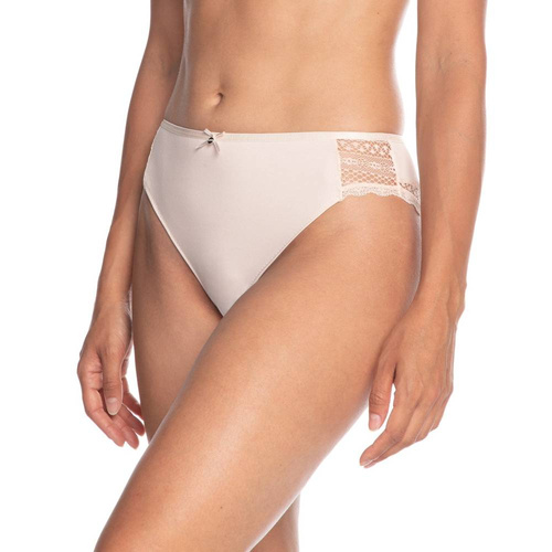 L-1419 BI A'2 Figi Damskie Lama beżowy szary morelowy