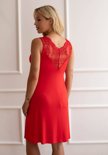 Louise Koszula Nocna Babella - czerwona 