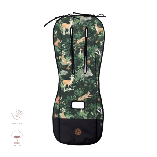 Woodland Wkładka do wózka Memory Uni Makaszka