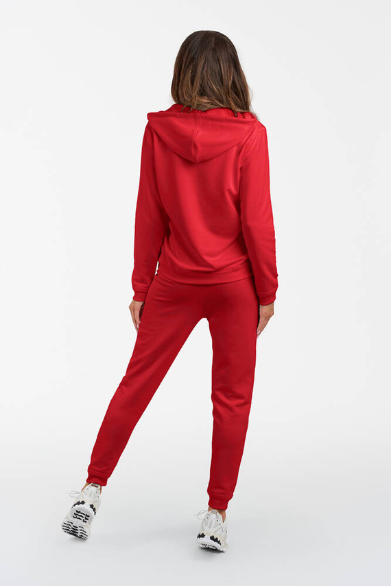 Roma Bluza damska z kapturem Italian Fashion - czerwony