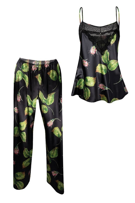 Flowers Komplet Damski Piżama DKaren - DK-KC 4 ecru